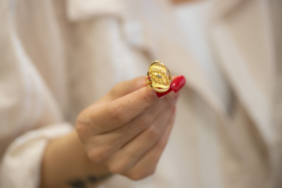 DORİKALI ALTIN YÜZÜK