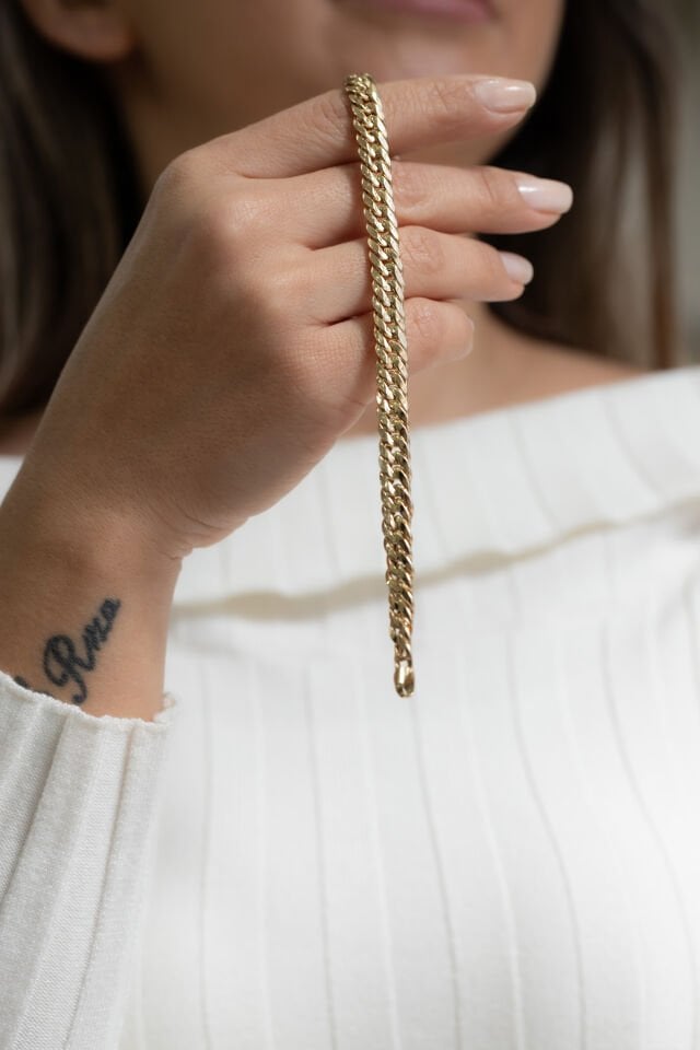 EZME ZİNCİR ALTIN BİLEKLİK