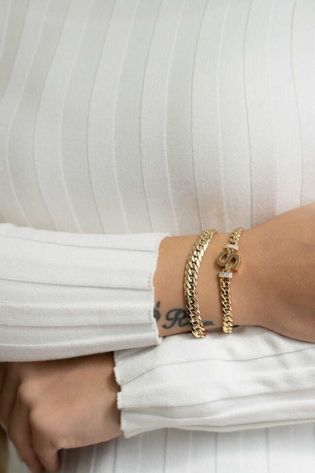 EZME ZİNCİR ALTIN BİLEKLİK