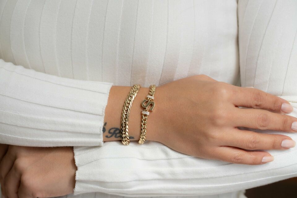 EZME ZİNCİR ALTIN BİLEKLİK