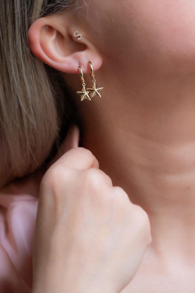 YILDIZ DETAY TREND ALTIN KÜPE