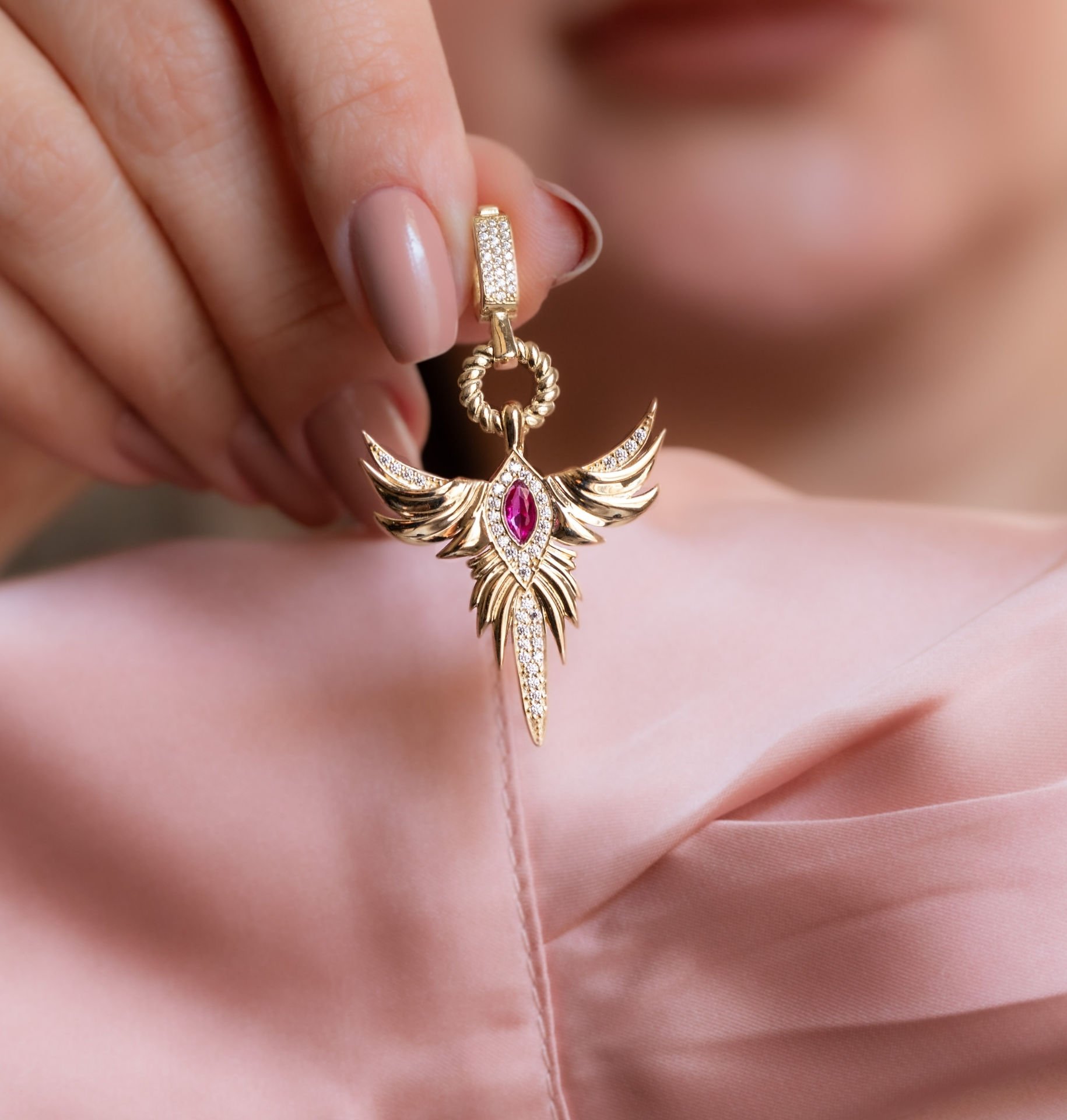 MELEK ALTIN KOLYE UCU