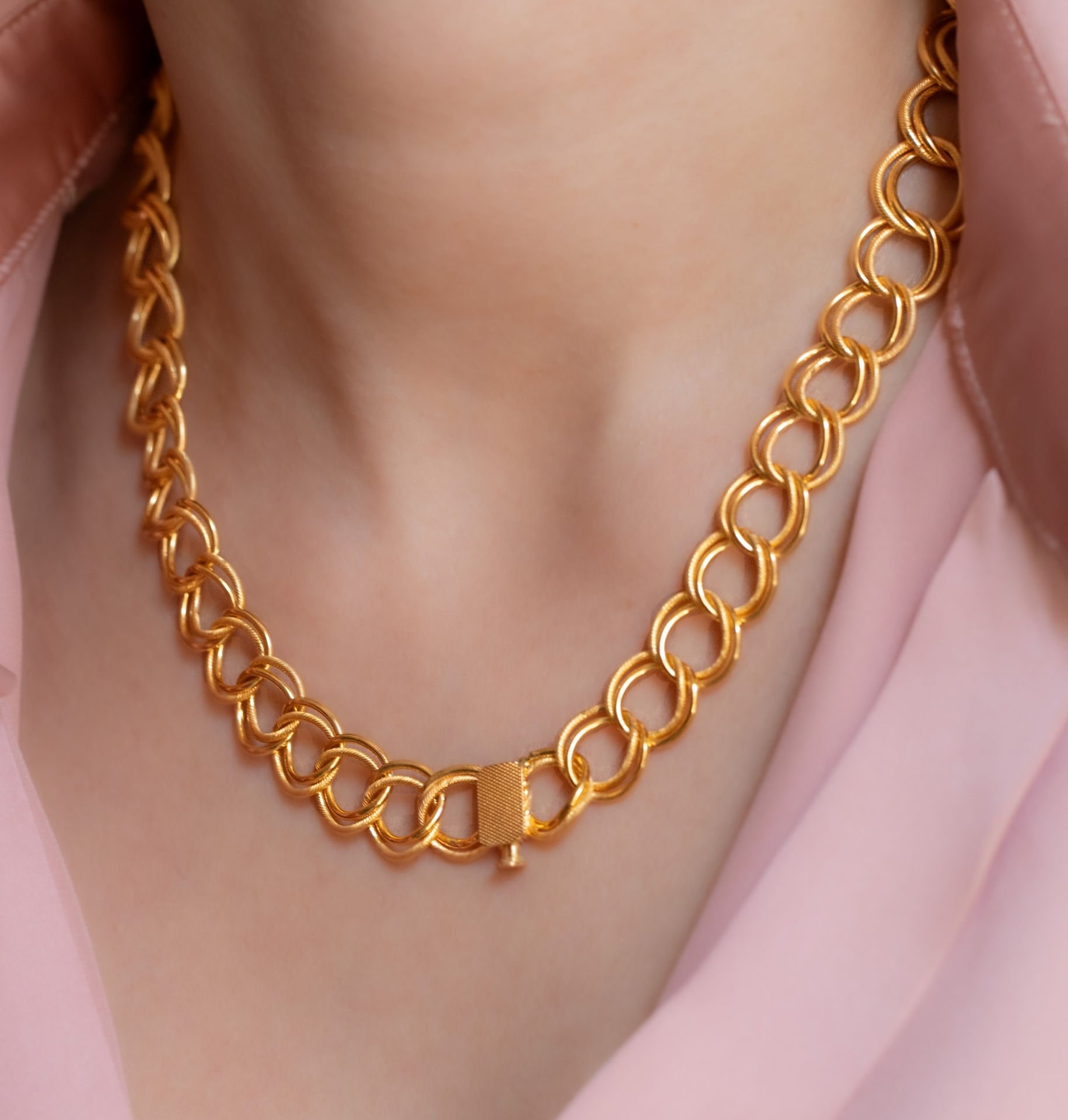 SAMANYOLU ALTIN KOLYE