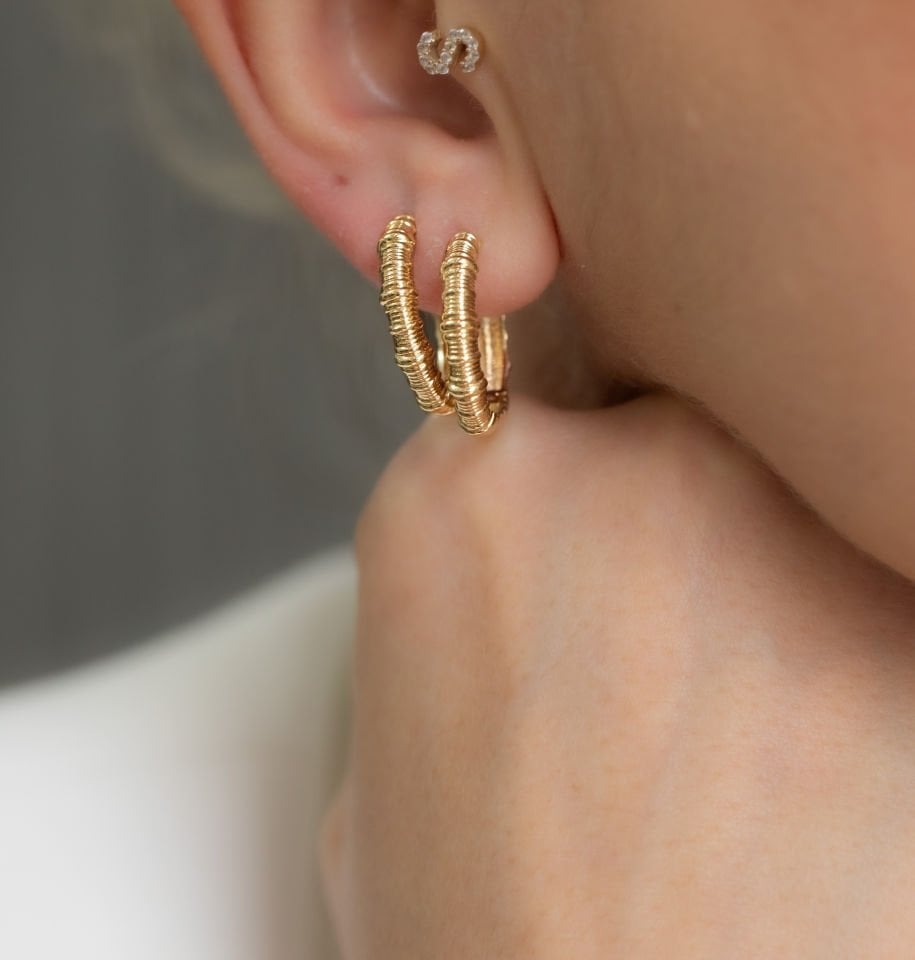 VİNTAGE ALTIN KÜPE