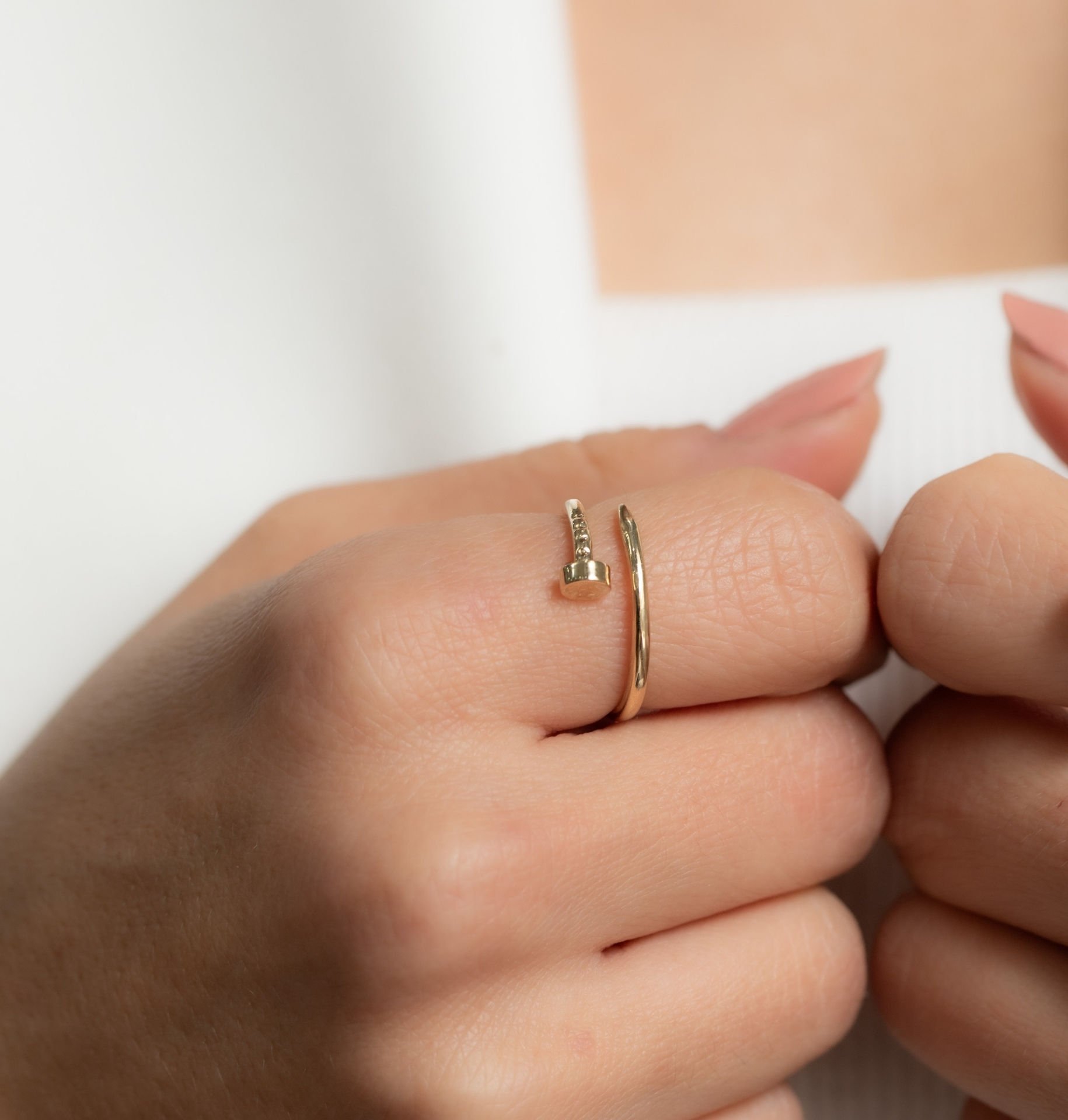 ÇİVİ ALTIN YÜZÜK