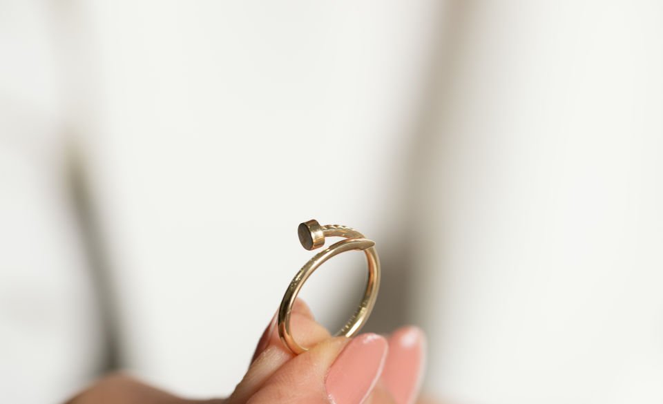 ÇİVİ ALTIN YÜZÜK