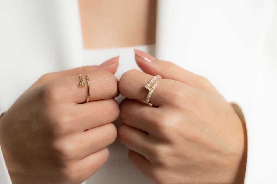 ÇİVİ ALTIN YÜZÜK