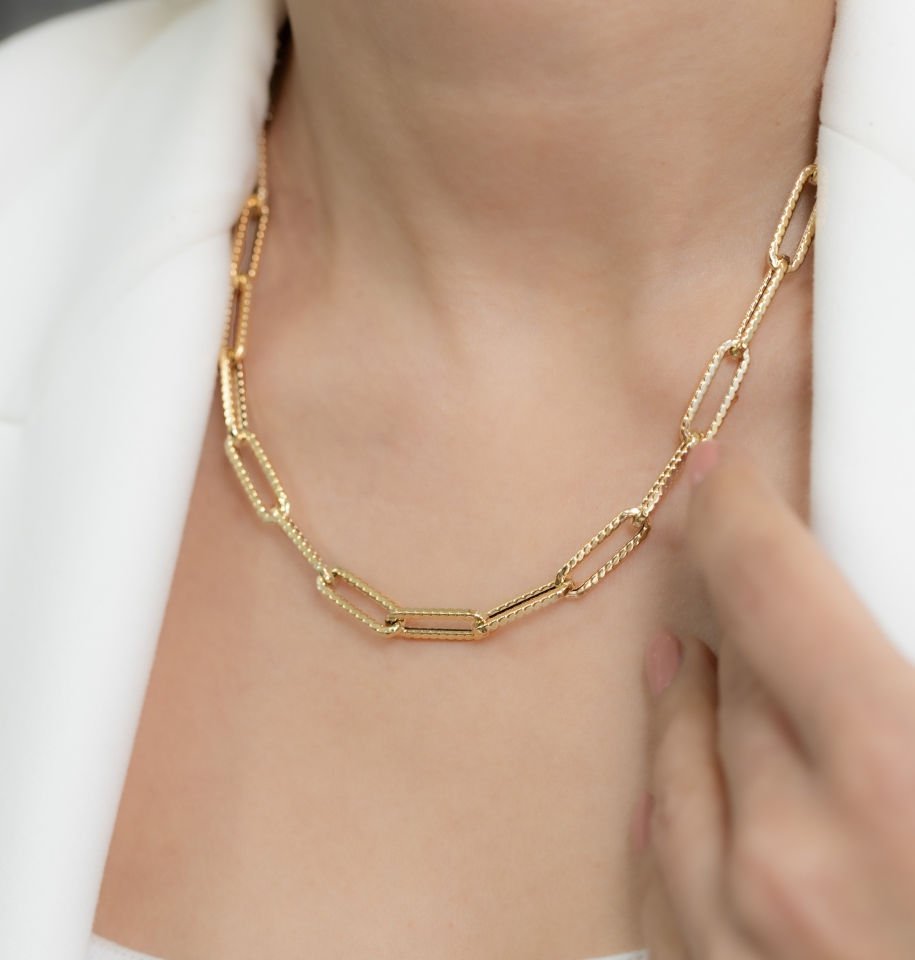 ATAÇ ALTIN ZİNCİR KOLYE